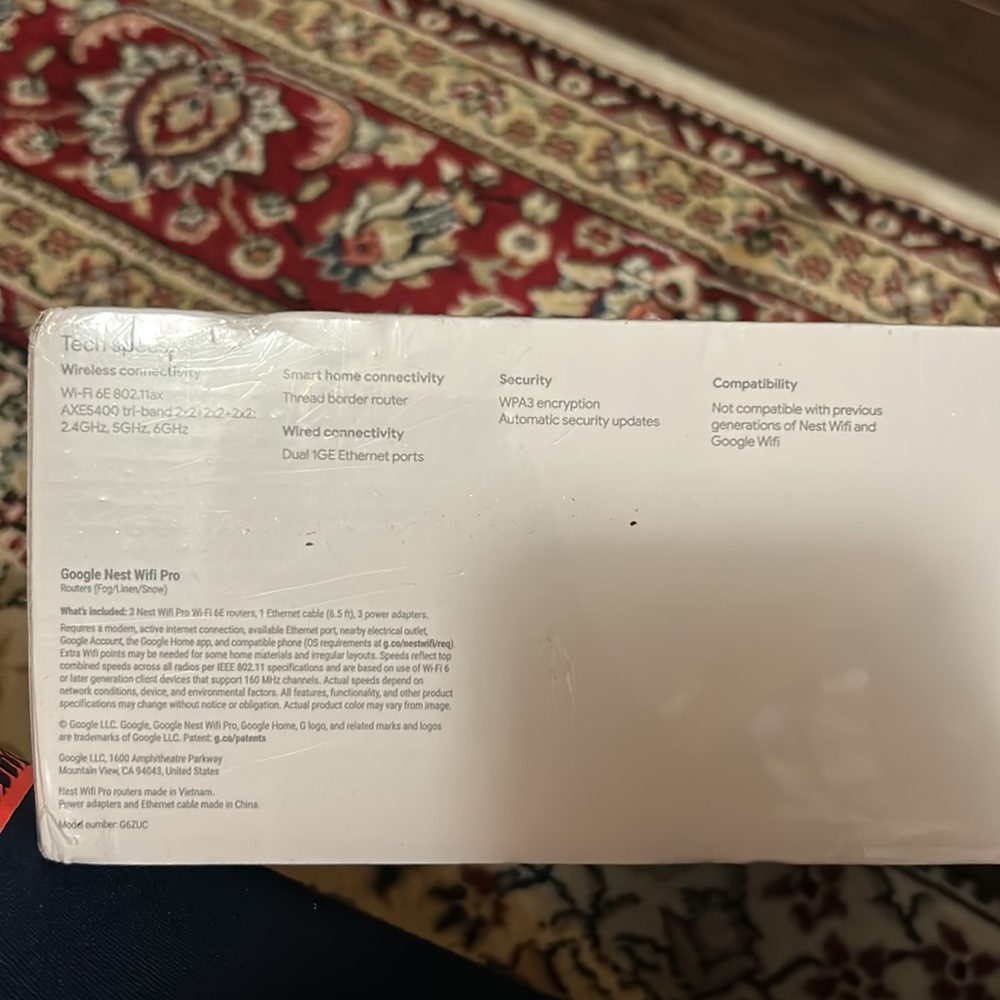 3 pack Google Nest Pro Wi-Fi Extend Routers - Picture 4 of 9